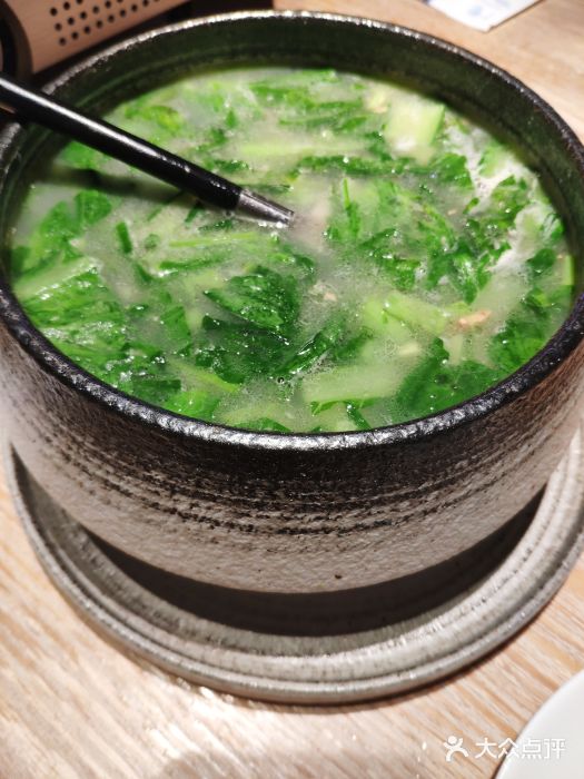 遇东岚·重庆下饭菜(北城天街店)青菜米豆汤图片