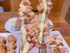 鸡肉串芥末沙拉酱-鸟亭·居酒屋(青年路店)