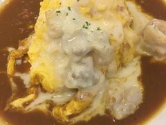 奶香鸡肉咖喱蛋包饭-COCO壱番屋(北京平安国际金融中心店)