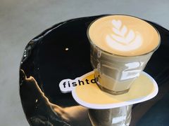 澳洲白咖&nbsp;Flat&nbsp;White-fishtank鱼缸咖啡(三山街店)