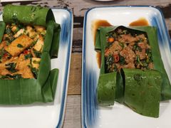 蕉叶包烧牛肉-滇越乘象云南餐厅(豆各庄店)