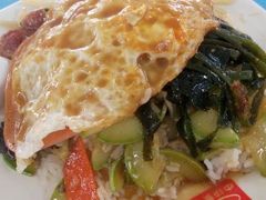 蛋+三种蔬菜+饭-上海中医药大学-食堂