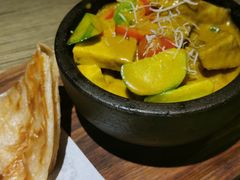 泰式咖哩配手抓饼-熹素·鲜美素食Vegetarian (天河领展店)