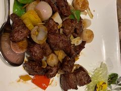 彩椒腰果牛仔粒-阳澄湖费尔蒙酒店颐丰阁中餐厅(马鞍山西路店)