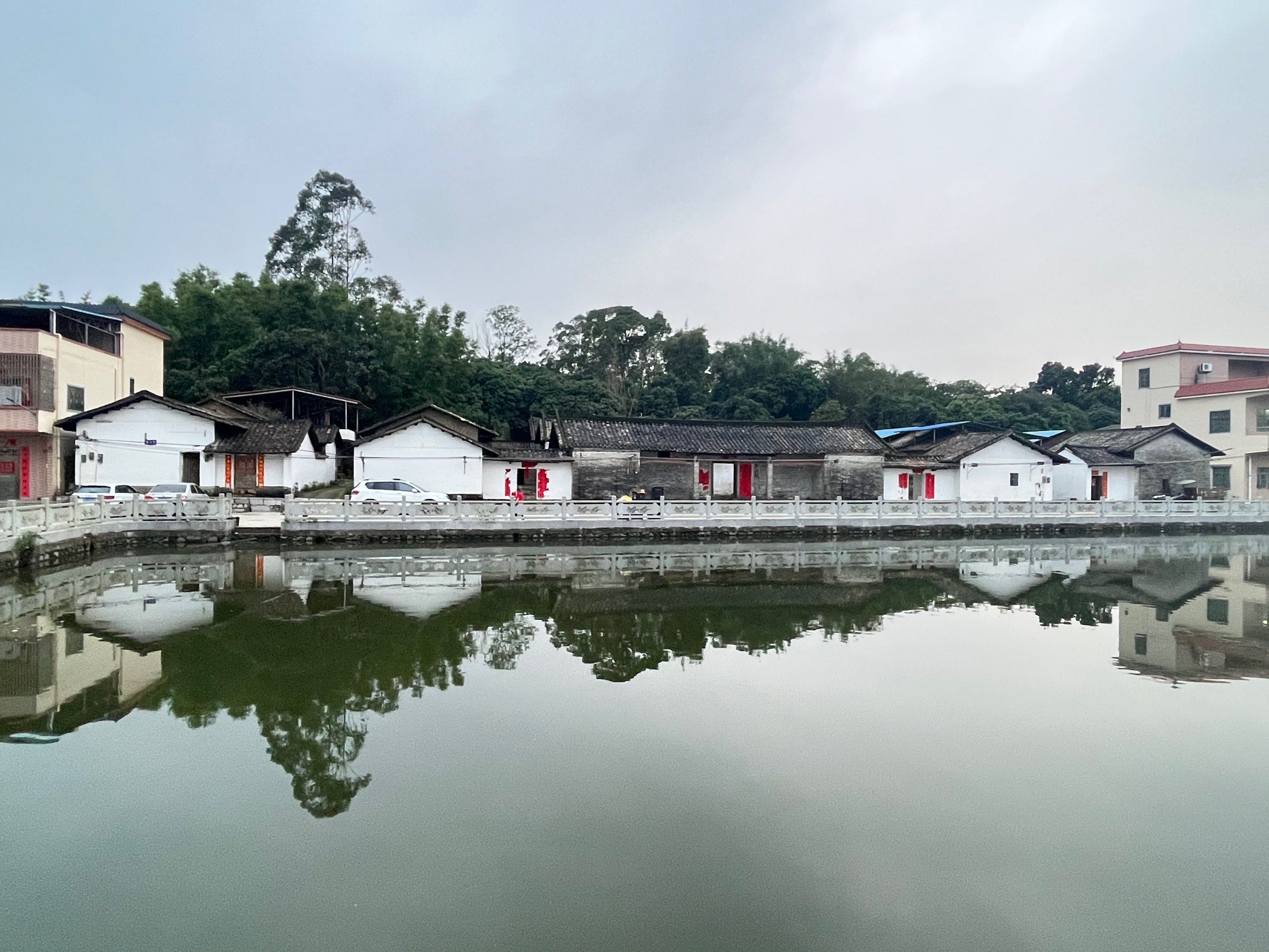 增城七彩澳游的美丽乡村小路