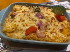 芝士咖喱肥牛焗饭-牛男手造(地铁天虹店)