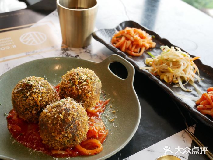 KCOOKING概念韩餐(世茂52+店)墨鱼芝士饭团图片