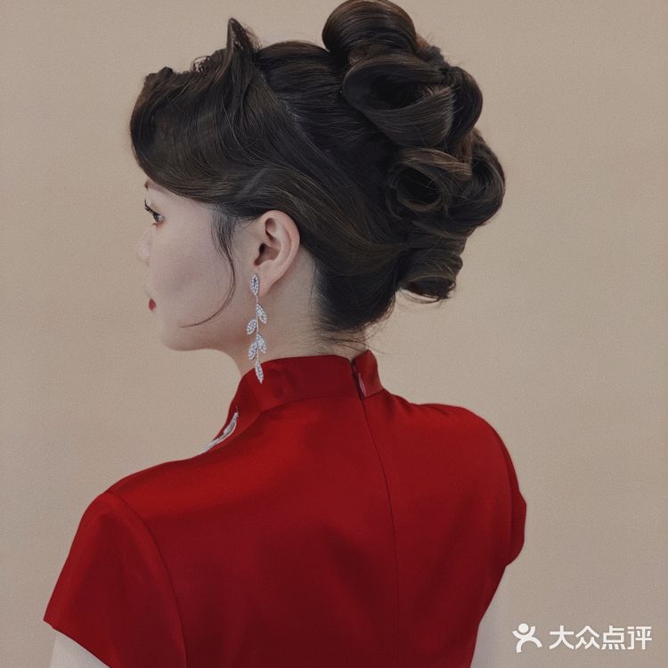 新中式发型｜中式婚礼