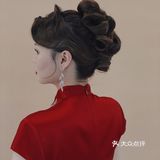新中式发型｜中式婚礼