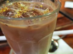 桂花酒酿热拿铁-MIKAKU(万达广场上海宝山店)