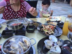 iphone_upload_pic-三亚海韵度假酒店·渔人码头海鲜火锅BBQ自助餐厅·落日吧