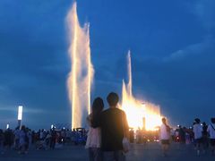 -东港音乐喷泉广场