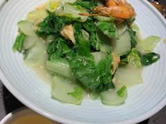 邬山腐皮杭白菜-老头儿油爆虾(星光一期店)