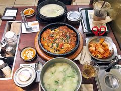 泡菜饼-神仙雪浓汤(明洞店)
