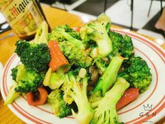 XO酱炒西兰花-乾坤饭店
