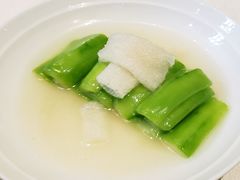 竹笙扒时蔬-皇朝会.经典传统粤菜(外滩店)