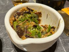 皮蛋辣椒擂茄子-炊烟小炒黄牛肉(浦东世纪汇店)