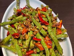 干煸四季豆-沁香缘巫山烤鱼(看丹桥店)