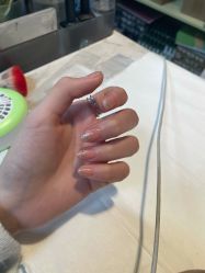 -孔雀手美甲美睫护理