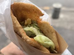 -小红车炸蛋葱油饼