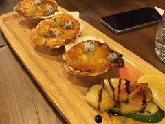 焗烤扇贝-CRAZYONES西班牙海鲜饭(日月光店)