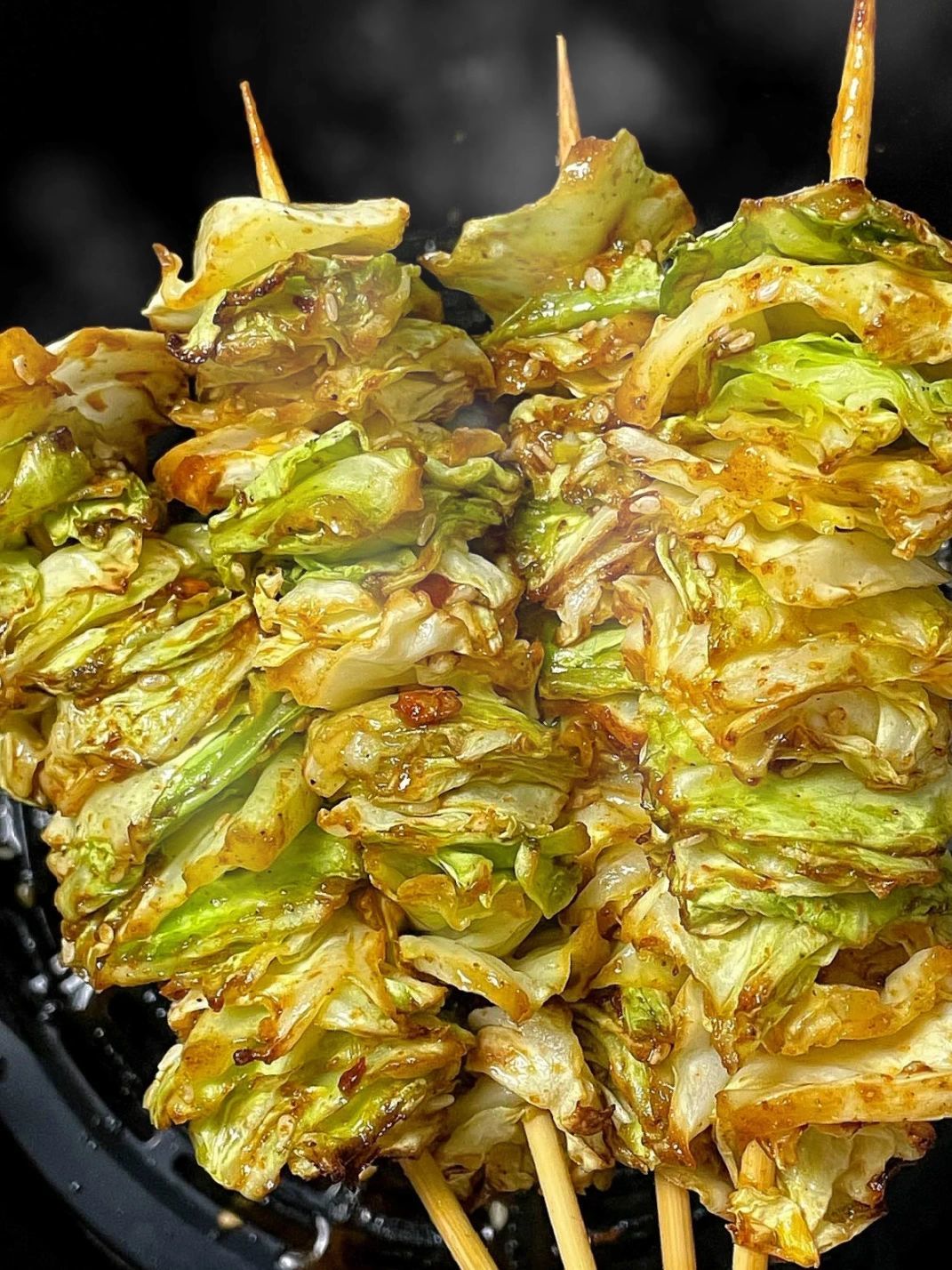 哇塞敲鸡好吃滴烤洋白菜