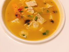 八小时鸡汤炖自制豆腐-清真·卡德尔大叔新疆主题餐厅(龙汇路店)