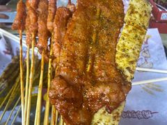 -旋风烤面筋烧烤(万达茶南店)
