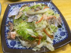 海鲜炒兴化粉-福州人铭小吃