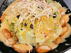 超量鸡肉沙拉-MI WU FACTORY米屋美食工厂餐厅(绿地店)