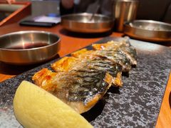 烤青花鱼-春熙台韩国料理·章鱼肥牛(西丽店)