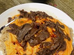 滑蛋牛肉捞出前一丁-有章牛杂(石厦店)