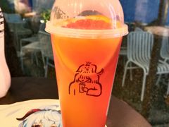 满杯红柚-喜茶(北京五棵松华熙店)