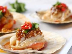 米椒烤扇贝-覃记海鲜美食餐厅