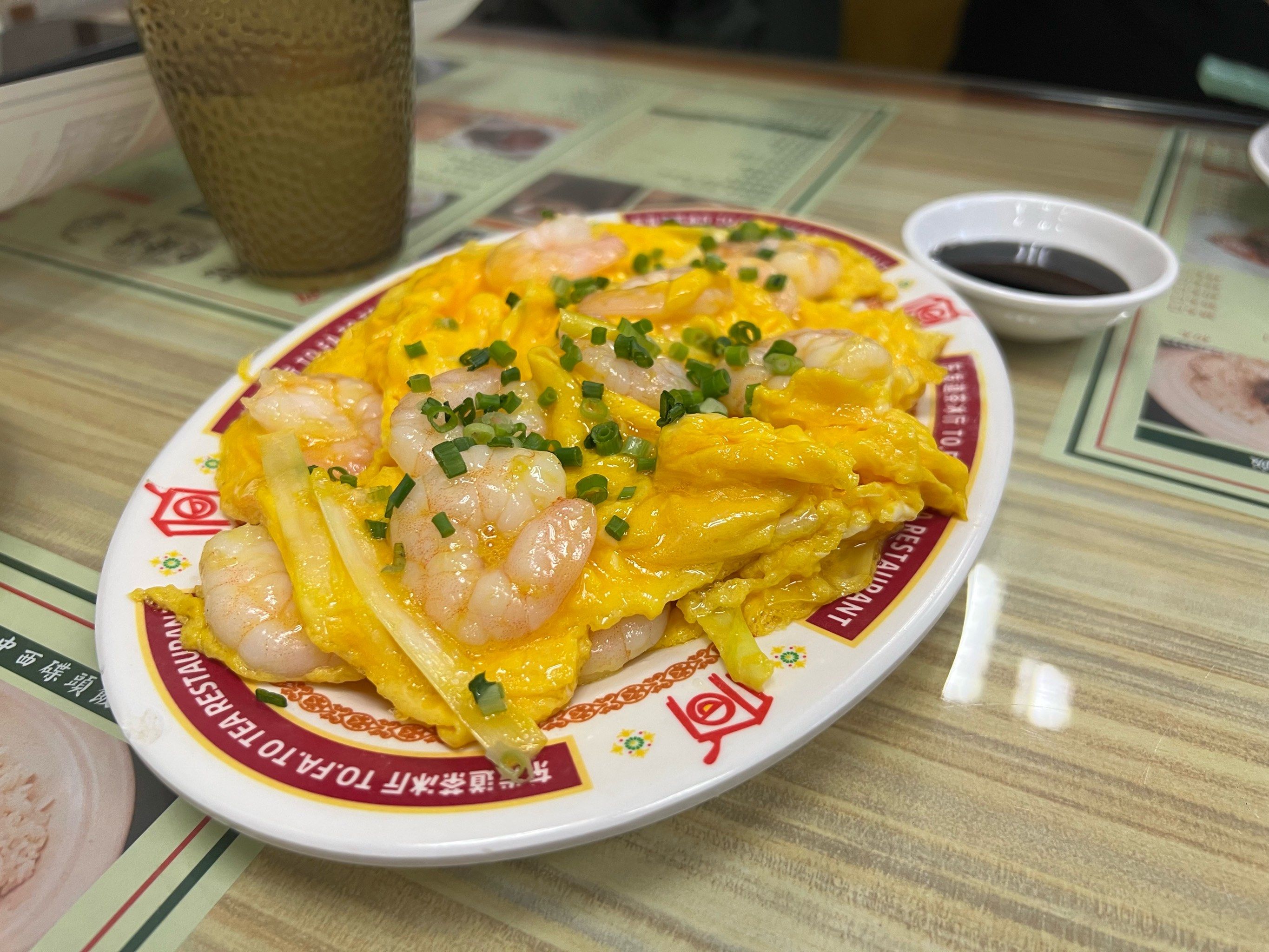 滑蛋炒虾仁 滑蛋嫩嫩的 虾仁qq弹弹好吃