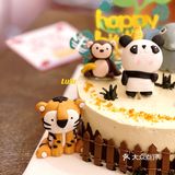上海聚福|巨巨巨可爱的动物森林蛋糕🎂
