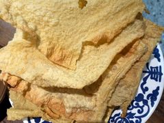 炸油豆皮-东镇老火锅(长春路首店)