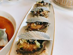 老豆腐蒸黑金鲍-宝丽轩中餐厅BAOLIXUAN
