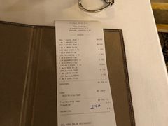 账单-纽约咖啡馆