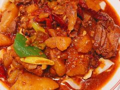 大盘鸡拌面-金莹丸子汤清真(朝外SOHO店)