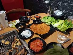 泡菜饼-肉甲韩国木炭烤肉(新壹街1店)