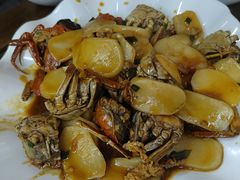 毛蟹炒年糕-协和菜馆(凤凰街店)