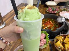 黄瓜牛奶冰浆-笔记安顺夺夺粉火锅