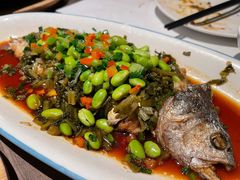 雪菜黄鱼蒸肉饼-港丽餐厅(来福士店)