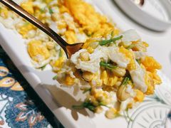 茉莉花炒鸡蛋-云海肴·汽锅鸡·云南菜(天山百盛优客店)