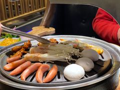 -明洞阿姨·韩式酱蟹烤肉·创意料理(三元桥店)