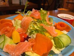 三文鱼沙拉-摇滚披萨(长春街店)