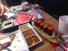 红蟹籽军舰寿司-炉小哥烤肉(朗悦公园茂店)