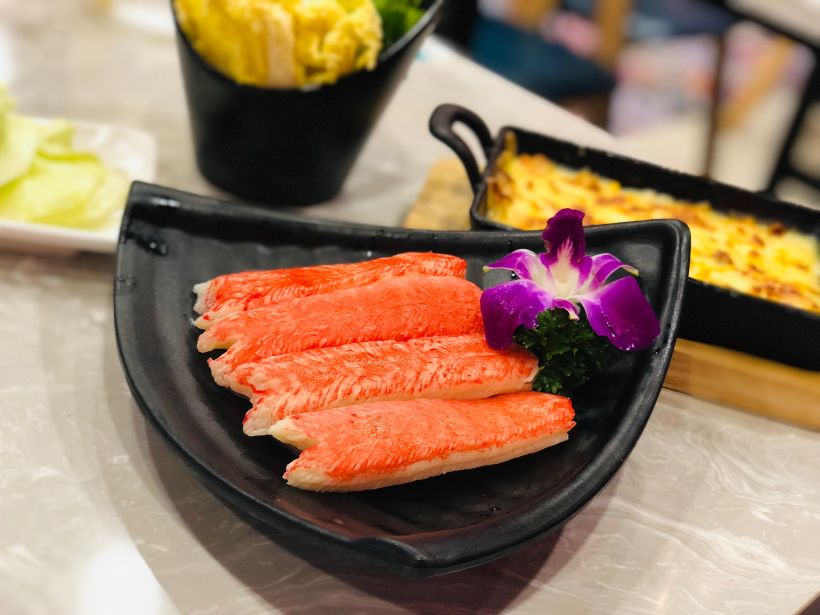 「会跳舞的蟹足棒」烤完嫩嫩的甜甜的也ok哦