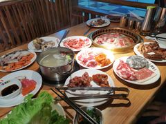 -韩京炭火烤肉自助料理(柯桥万达店)